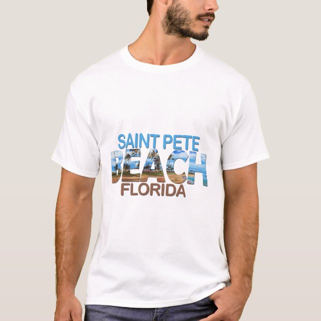 Sommarsaintpete- florida t shirt (Framsida)