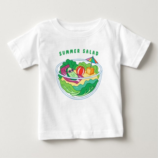 Sommarsallad T Shirt (Framsida)