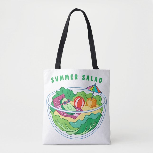 Sommarsallad Tygkasse (Framsida)