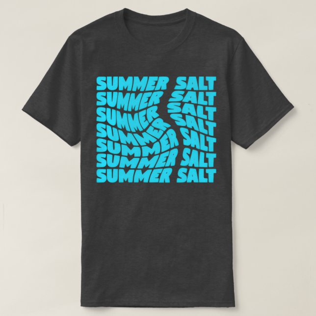 Sommarsaltsvirvelformning T Shirt (Design framsida)