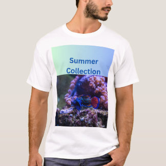 Sommarsamling - Golden Catch Decorative Art T Shirt
