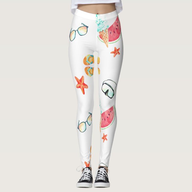 Sommarsamling Leggings (Framsida)