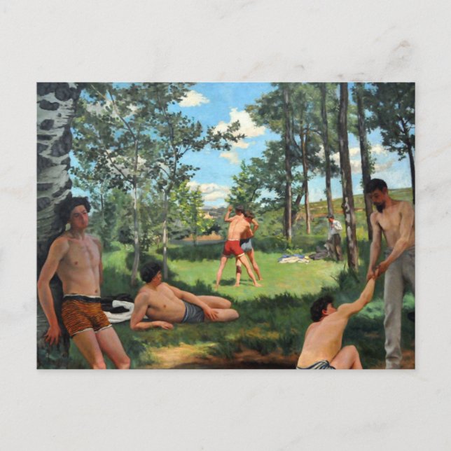 Sommarscen, 1869 vykort (Framsida)