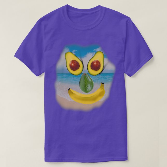 Sommarsemester avocado t shirt (Design framsida)