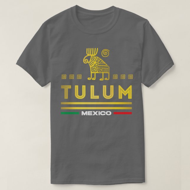 Sommarsemester och resor i Mexiko eller Tulum Mexi T Shirt (Design framsida)