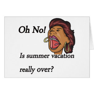 sommarsemester över hälsningskort