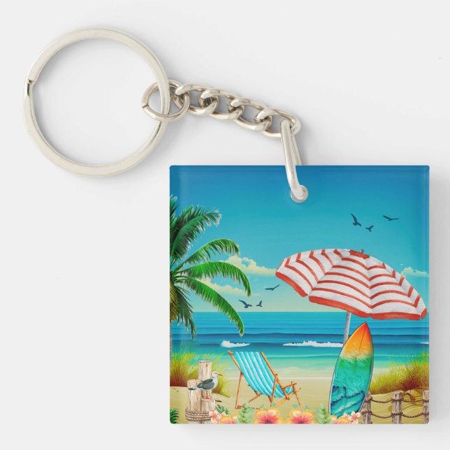Sommarsemester på stranden, Avkoppling (Framsidan)