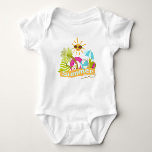 Sommarsemester som leker sol i solglasögon t shirt