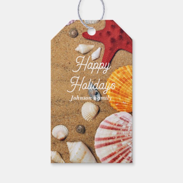 Sommarsemester vid Tropiska havskusten Presentetikett (Framsidan)