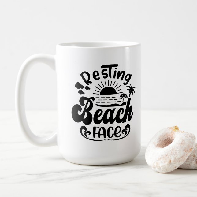 Sommarsemestertema Kaffemugg (Med munk)