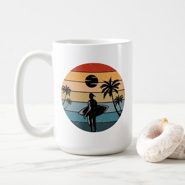 Sommarsemestertema Kaffemugg (Med munk)