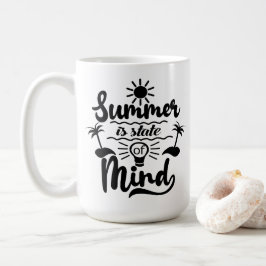 Sommarsemestertema Kaffemugg