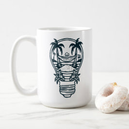 Sommarsemestertema Kaffemugg
