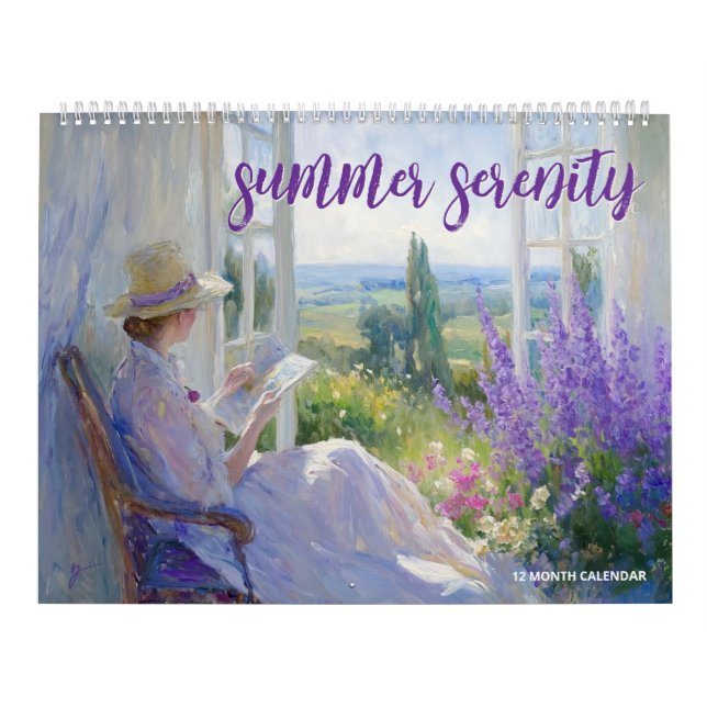Sommarserenitet Kalender (Omslag)