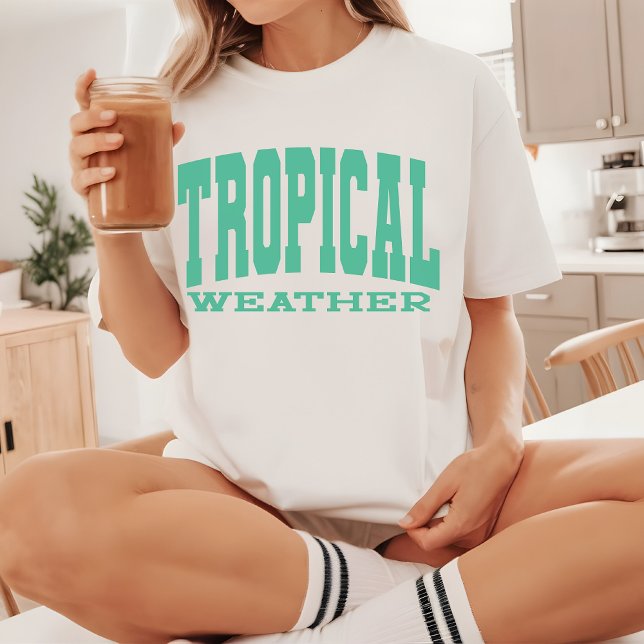 Sommarshirt, Tropical Weather Beachy Vibes Shirt T Shirt (tropical weather shirt, summer vibes t-shirt, beachy vibes tee, vacation shirt, summer shirt, beach)
