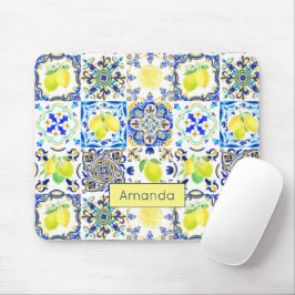 Sommarsiciliansk citrus Mediterranean majolica Musmatta