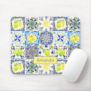 Sommarsiciliansk citrus Mediterranean majolica Musmatta