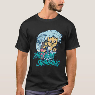 Sommarsimning - Elak med ytskikt och vågskiktspapp T Shirt