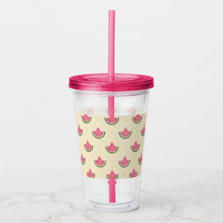 Sommarskakare av Rosa Watermelons - 16 oz Take Away Mugg