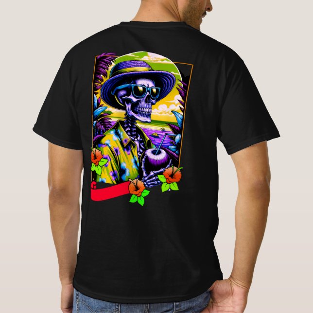 Sommarskalleparadis T Shirt (Baksida)
