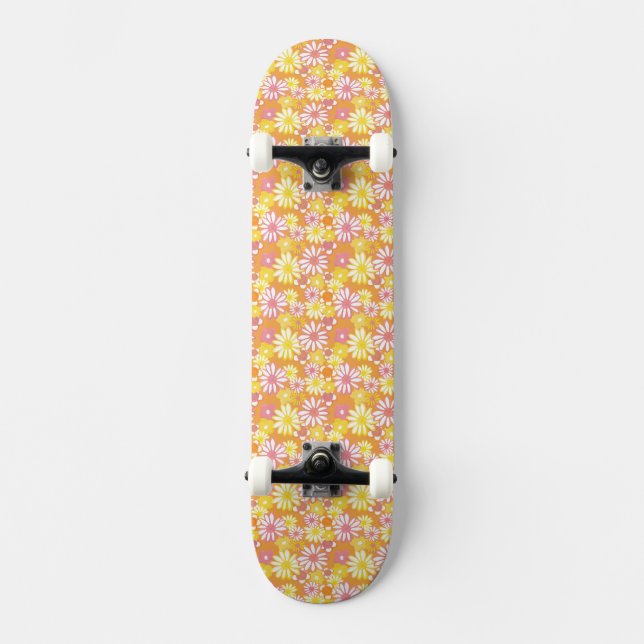 Sommarskateboard Daisys Mini Skateboard Bräda 18,5 Cm (Framsida)