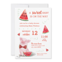 Sommarskidåkare Watermelon Gris Sweet Baby