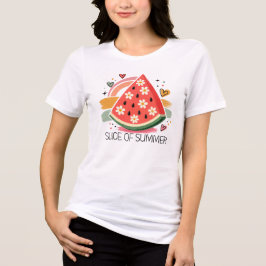 Sommarskiva, Vattenmelon Skivor Grafik T Shirt
