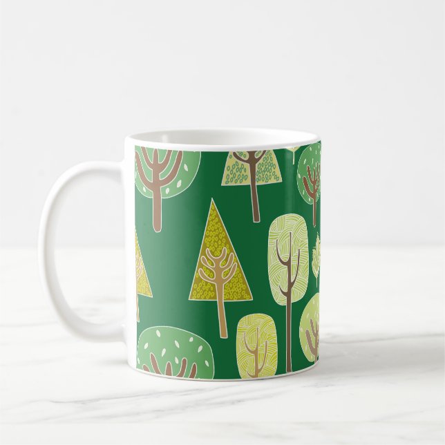 Sommarskog: Naturinspirerad design Kaffemugg (Vänster)