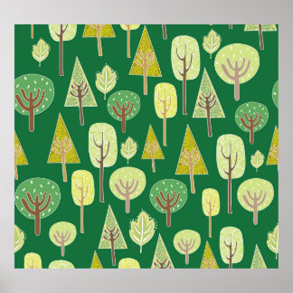 Sommarskog: Naturinspirerad design Poster
