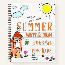 SommarSkriva och Draw Journal för barn