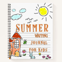 Sommarskrivande Journal för barn