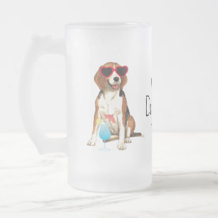 Sommarslagg Frostat Ölglas