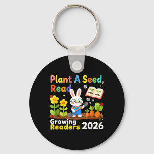 Sommärsläsning 2026 Plantera Ett Frö Läs Växande Nyckelring