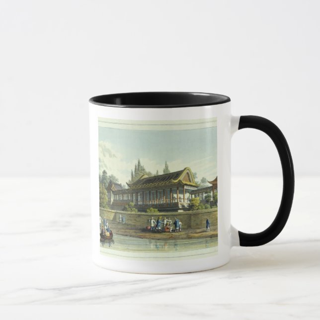 Sommarslott av kejsaren, motsats staden av mugg (Höger)