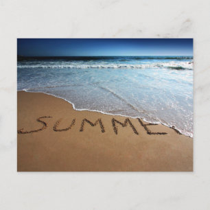 Sommarslut i Kalifornien Kusten Vykort