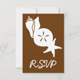 Sommarsnäckor i choklad RSVP-kort OSA Kort