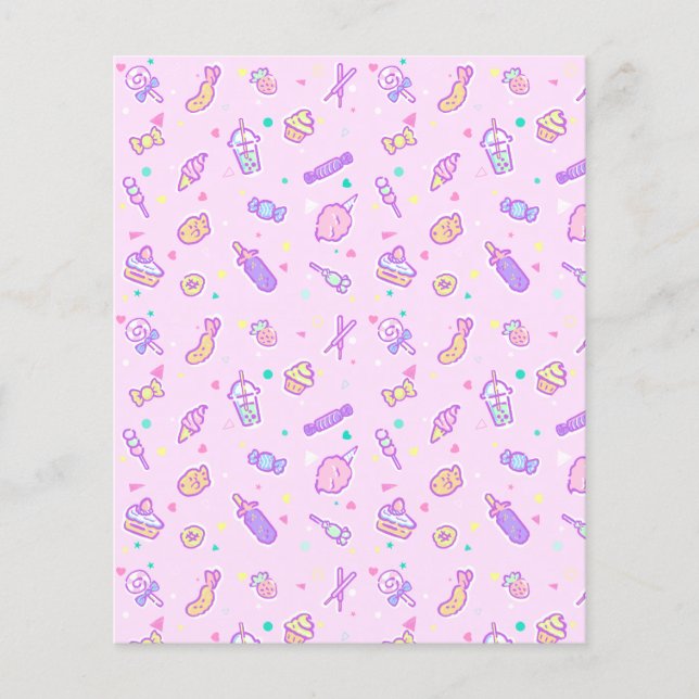 SommarSnacks drömmar Flygblad (Framsidan)