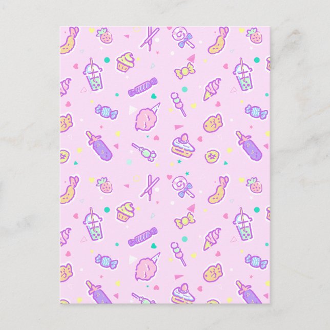 SommarSnacks drömmar Vykort (Framsida)