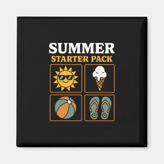 Sommarsnartorpssolflippflopp Ll Och Glass Magnet