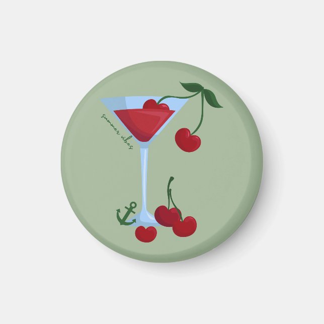 Sommarsnurr Cherry Magnet (Framsidan)