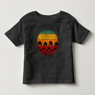 sommarsolnedgång palmer t shirt