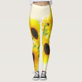 Sommarsolros Gult Leggings