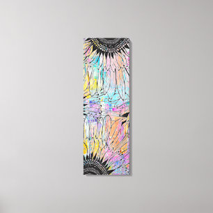 Sommarsolrosor 12 tum x 36 tum canvastryck