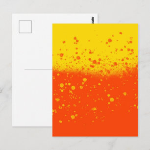 Sommarsolsken Minimalistisk Tryck Vykort