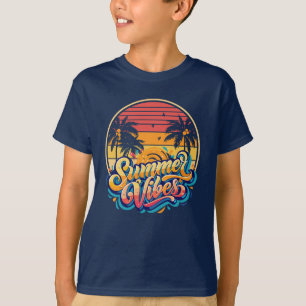 Sommarsolskenretro T Shirt