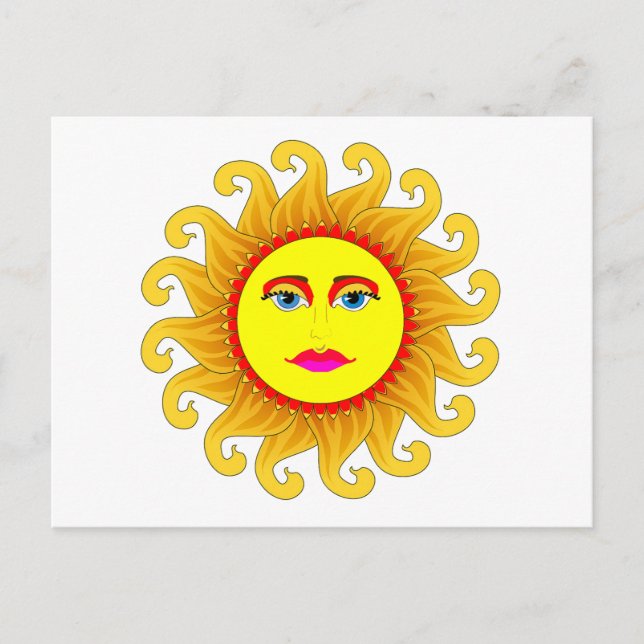 sommarsolståndet vykort (Framsida)