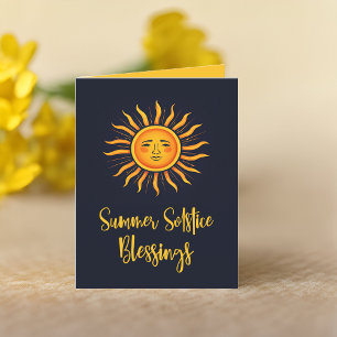 sommarsolstice Blating Kort