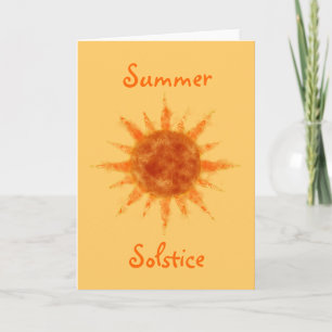 Sommarsolstice Kort