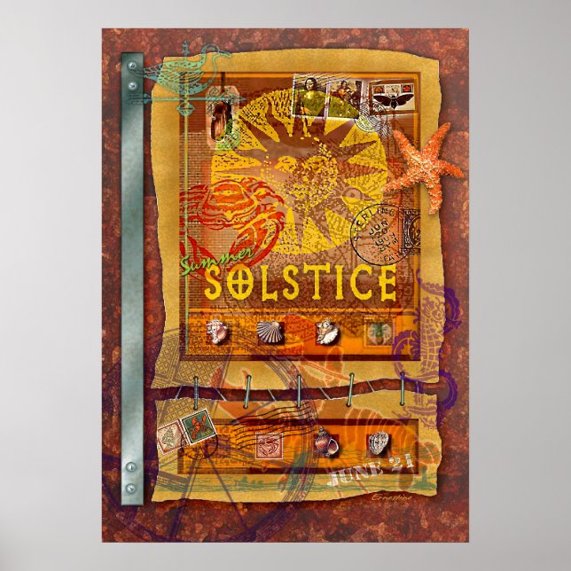 Sommarsolstice Poster (Framsidan)