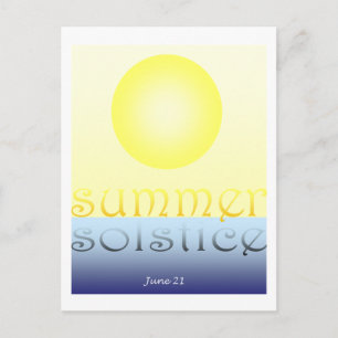 Sommarsolstice Vykort